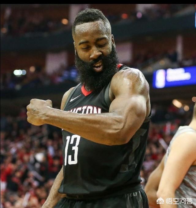 nba哈登后撤步三分十佳球