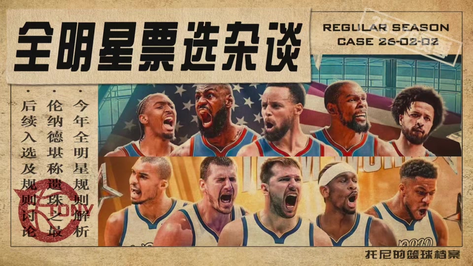 2026洛杉矶全明星赛世界队阵容猜想